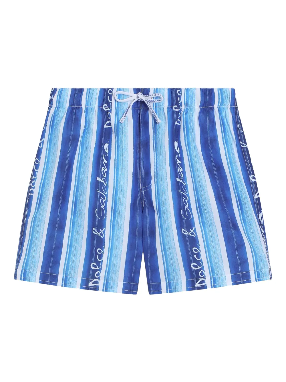 

Плавки-шорты в полоску Dolce & Gabbana Kids, синий