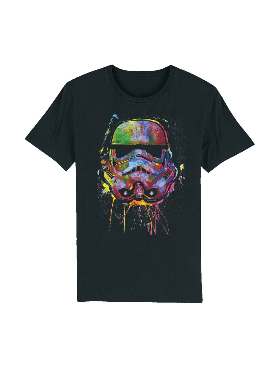 

Классическая футболка F4NT4STIC Shirt Star Wars Stormtrooper Paint Splats, черный