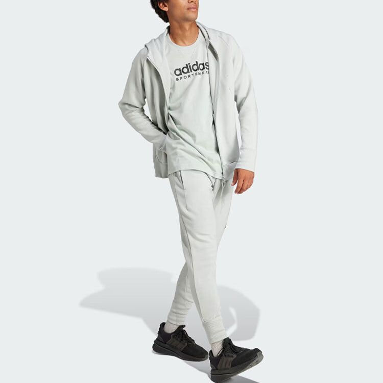 Куртка ZNE мужская серебристо-серая Adidas, серый — фото 4
