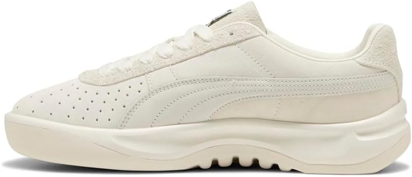 Мужские кроссовки PUMA Gv Special из замши на шнуровке, повседневные - белые — фото 3