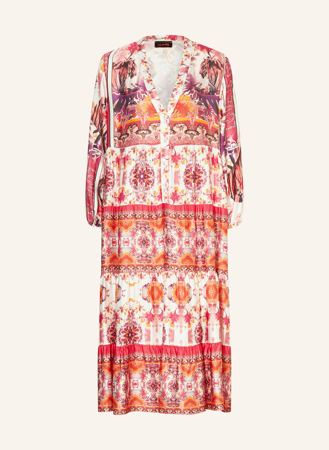 

Атласное платье Miss Goodlife, мультиколор