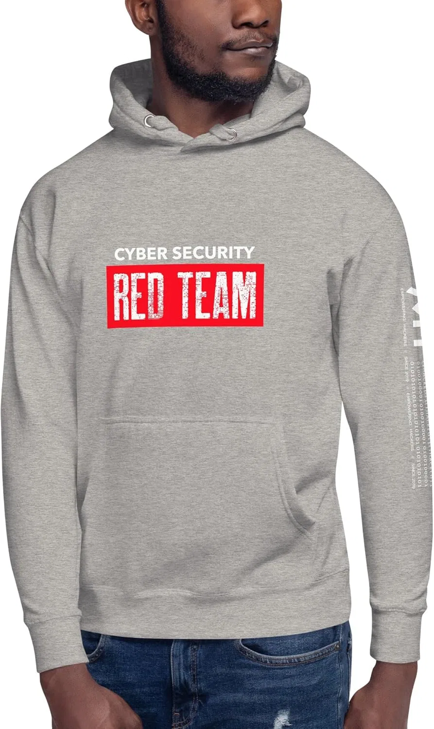 Худи Cyber Security Red Team V1, Carbon Grey