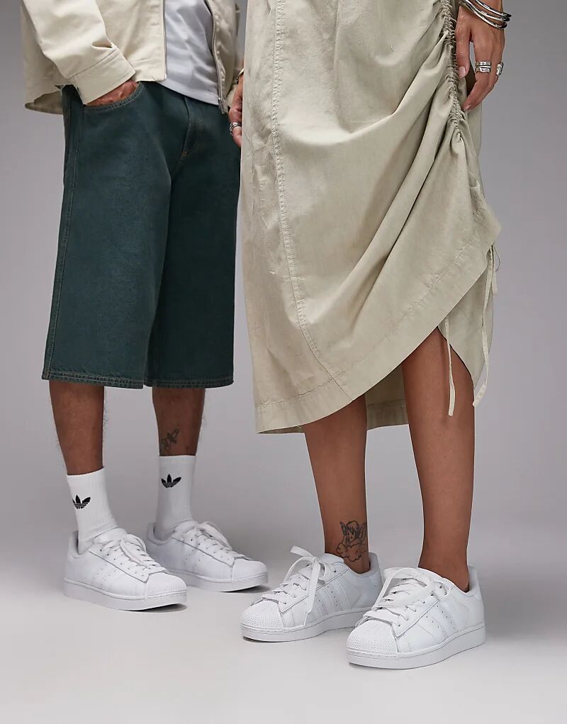 Кроссовки adidas Originals Superstar II белого цвета