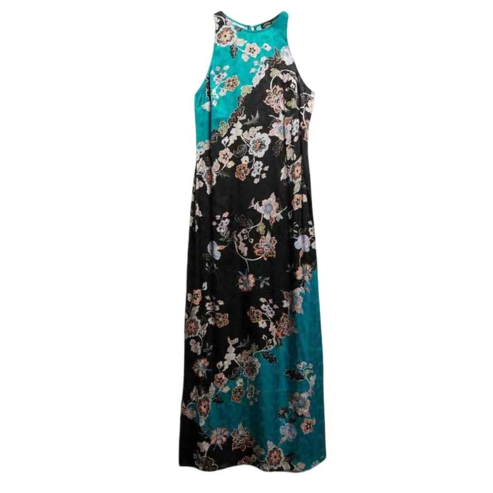 

Платье Superdry Racer Jacquard Maxi long, черный
