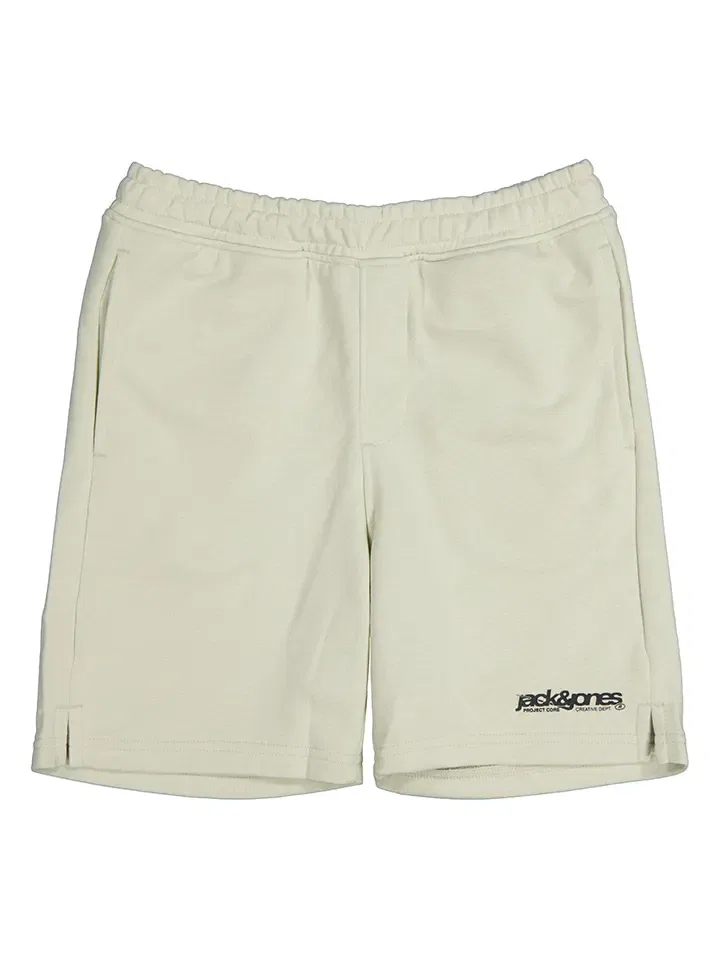 Шорты из футера Karl JACK & JONES Junior, бежевый