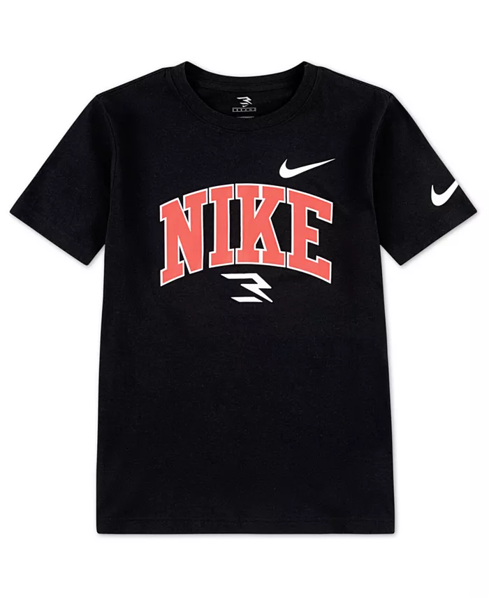 

Футболка с графическим принтом Big Boys Nike 3BRAND by Russell Wilson, черный