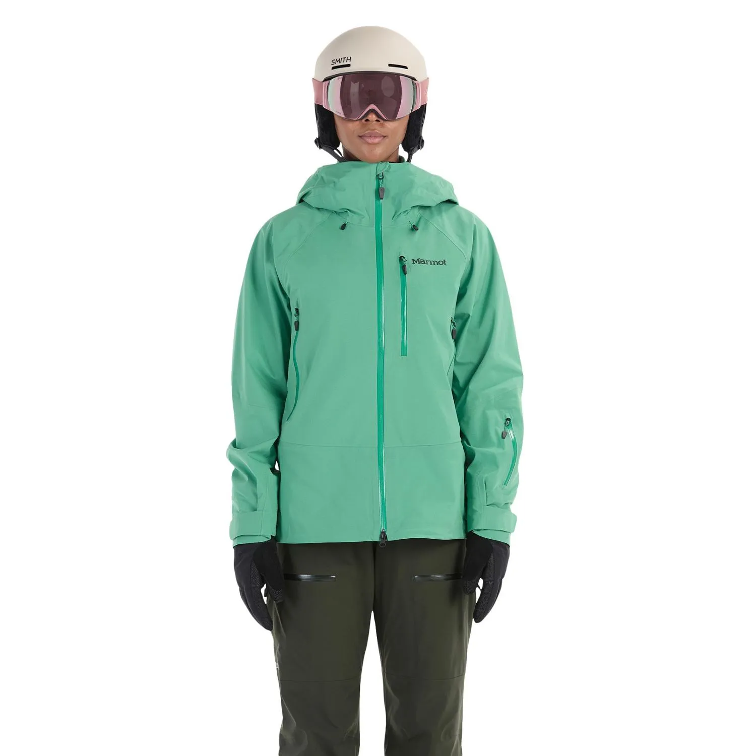 

Женская ультралёгкая био куртка Solitude Marmot, Clover