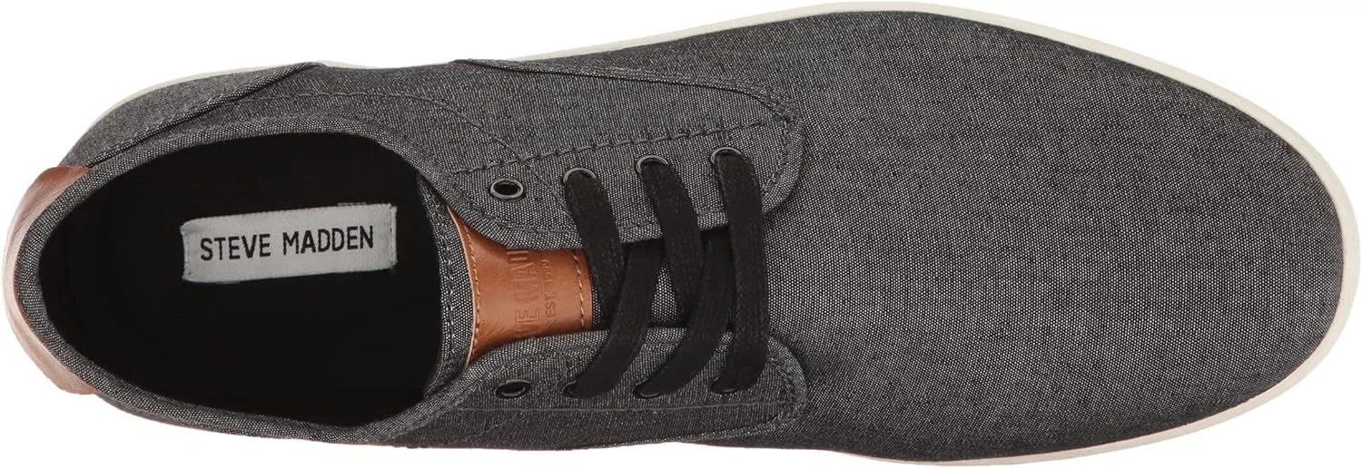 Мужские модные кроссовки Fenta Steve Madden, Black Fabric — фото 4