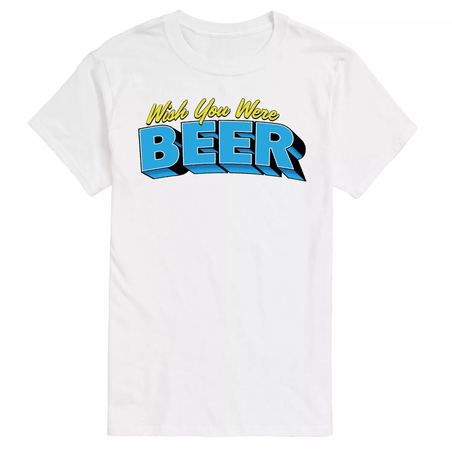 

Мужская футболка Wish You Were Beer Licensed Character