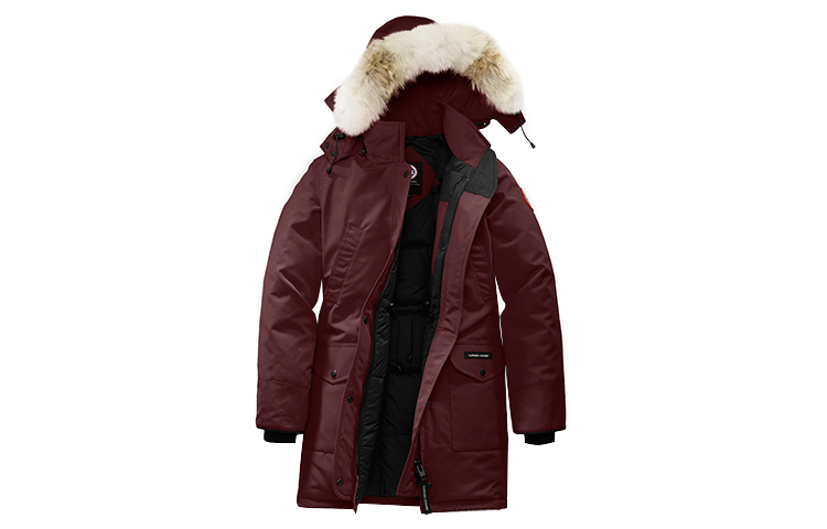 

Женская куртка Trillium с отделкой из пуха цвета дерева Canada Goose