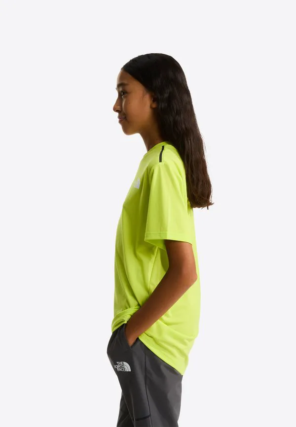 Футболка для горного спорта, базовая футболка The North Face, Fizz Lime — фото 4