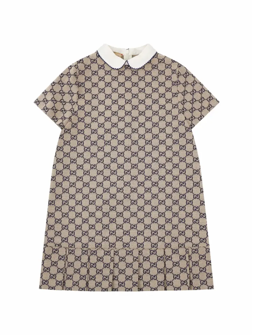

Хлопковое платье GG Supreme Gucci, мультиколор