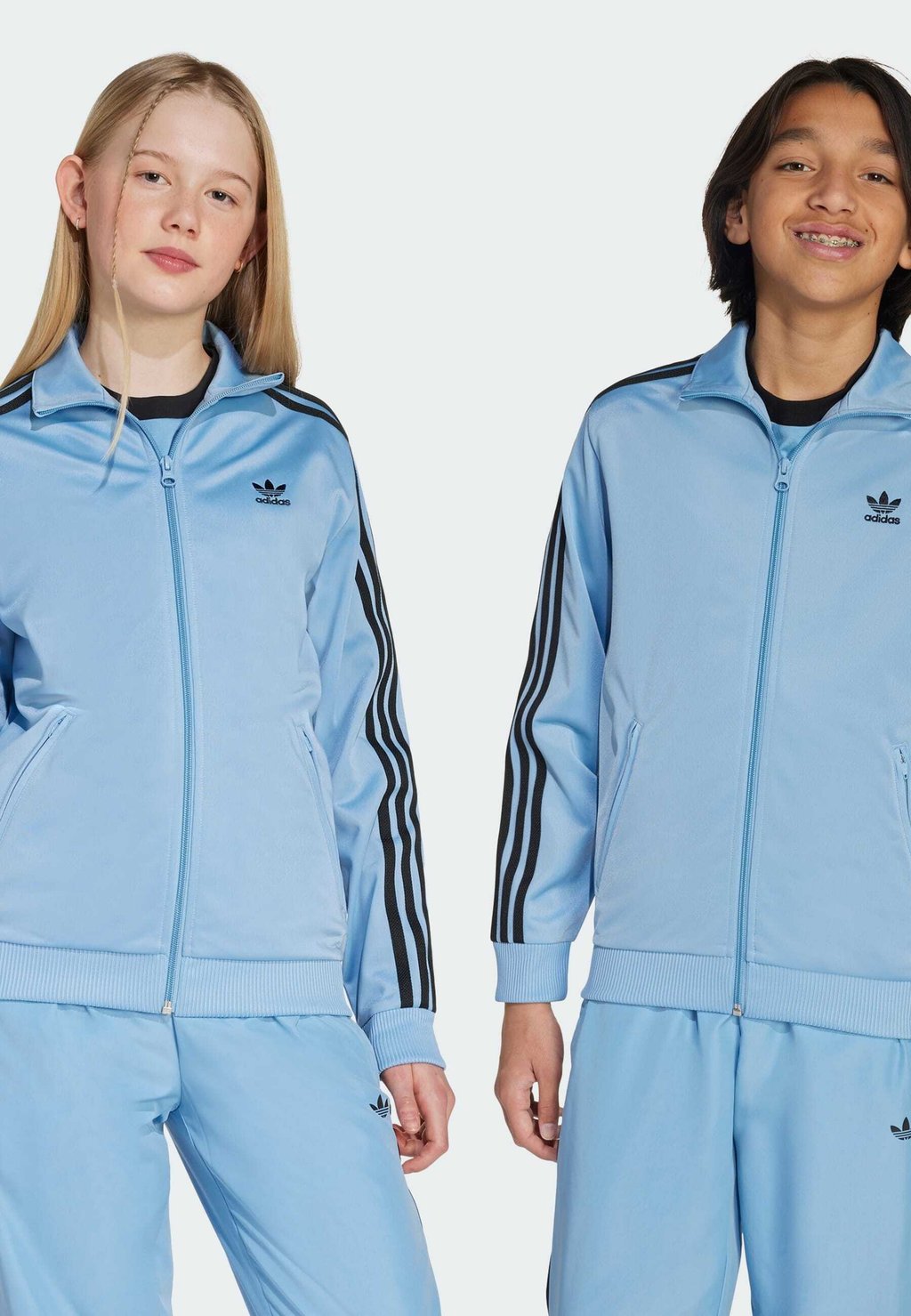 

Толстовка на молнии FIREBIRD Adidas Originals, синий