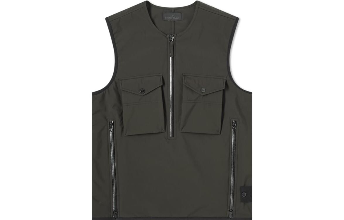 

STONE ISLAND Мужской жилет, цвет Black