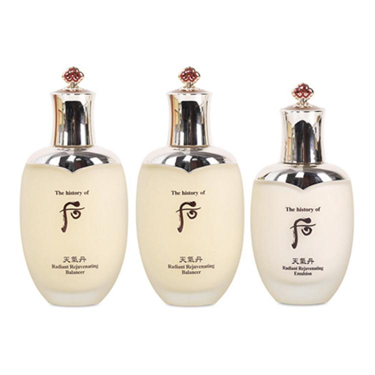 

Набор лосьонов для ухода за кожей TQDan Huashen: увлажняющий и регулирующий выработку кожного сала (два средства) The History Of Whoo, weather dan water 150ml*2 + weather dan emulsion 110ml*1