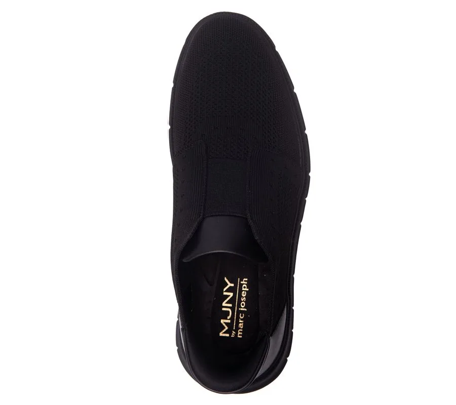 Мужские легкие сетчатые оксфорды South Street с технологией Hands-Free Slip On Marc Joseph New York, черный/черный — фото 3