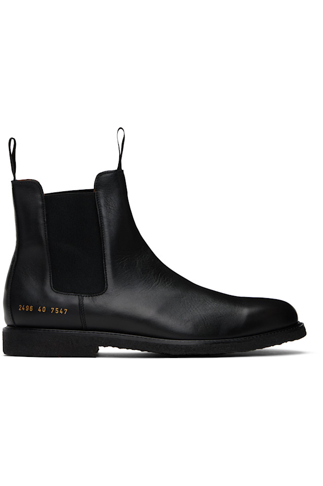 

Классические челси Common Projects, черный