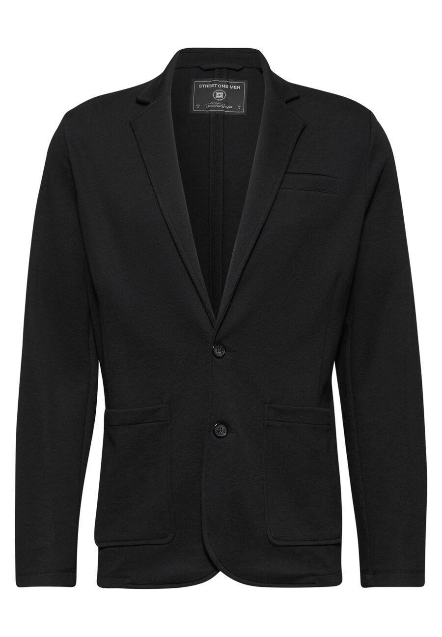 

Пиджак стандартного кроя Street One MEN Piqué Jersey, черный