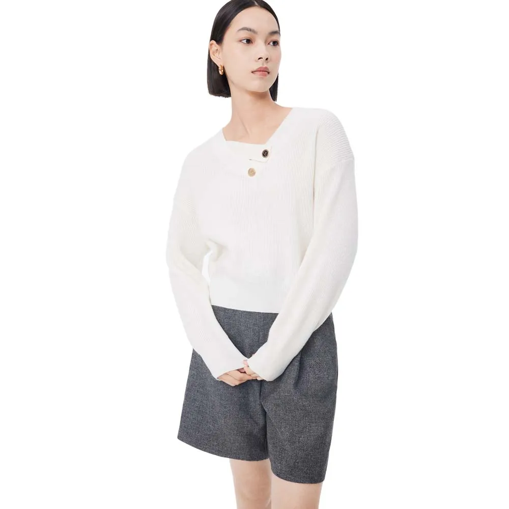 

Свитер Lily All Sheep Wool, белый