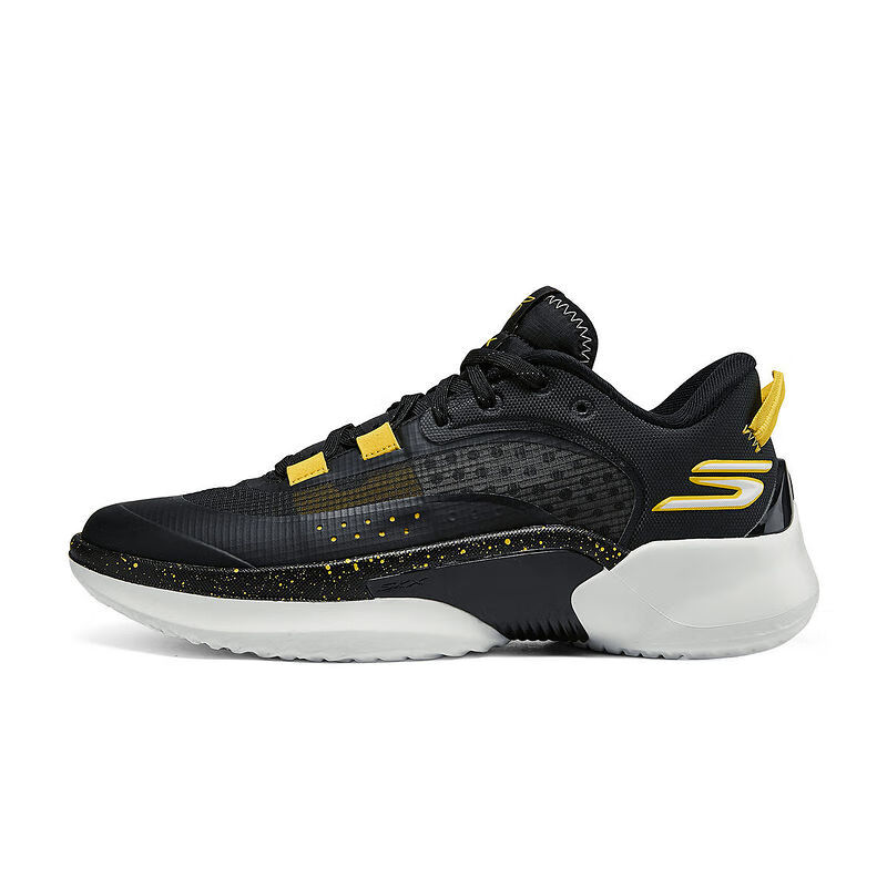 

SKX RESAGRIP Кроссовки для тренировок и беска мужские низкие черные с желтым Skechers