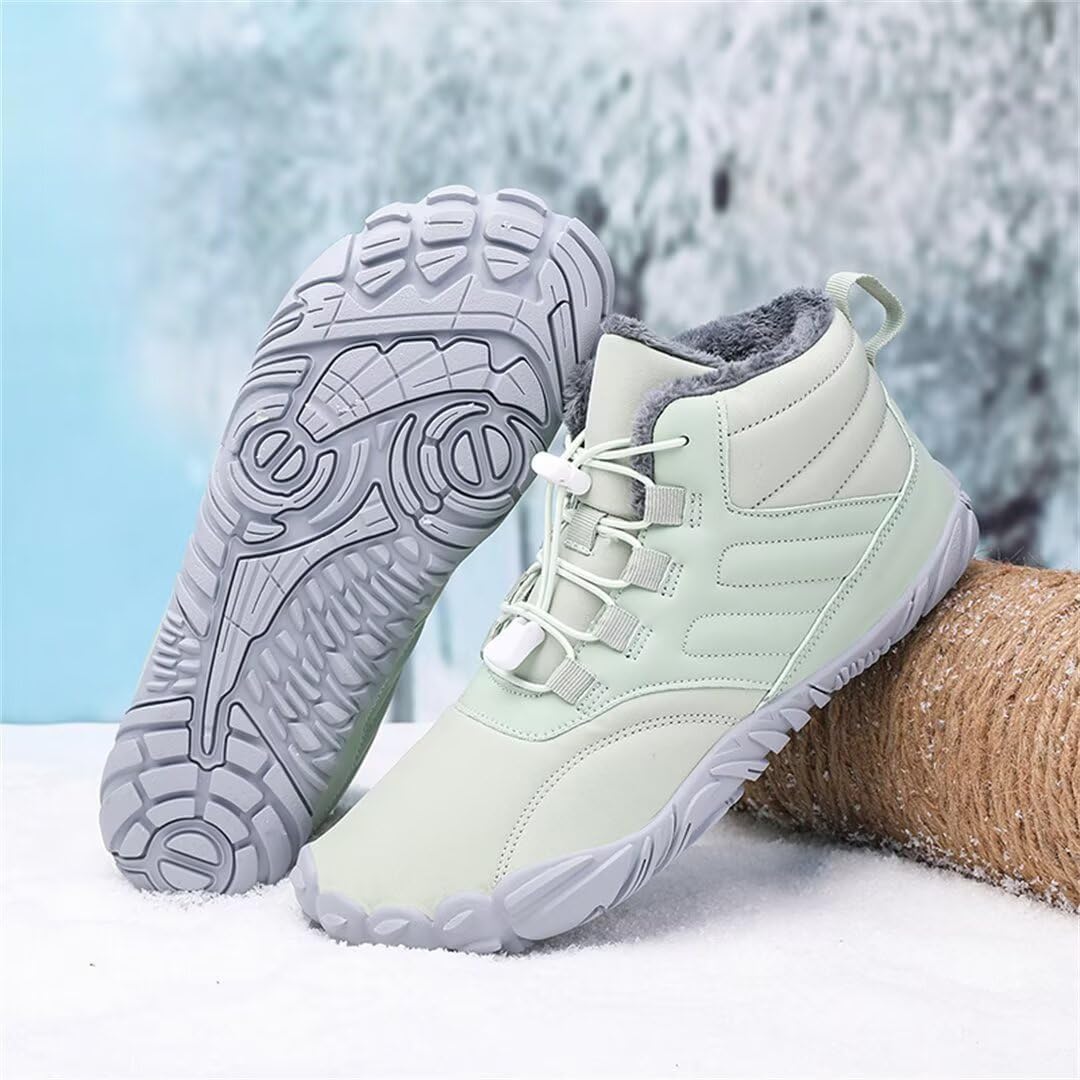 Ботинки Caspar Flex - Non-Slip Waterproof Winter Barefoot Shoe (унисекс) Swzec, зеленый — фото 3