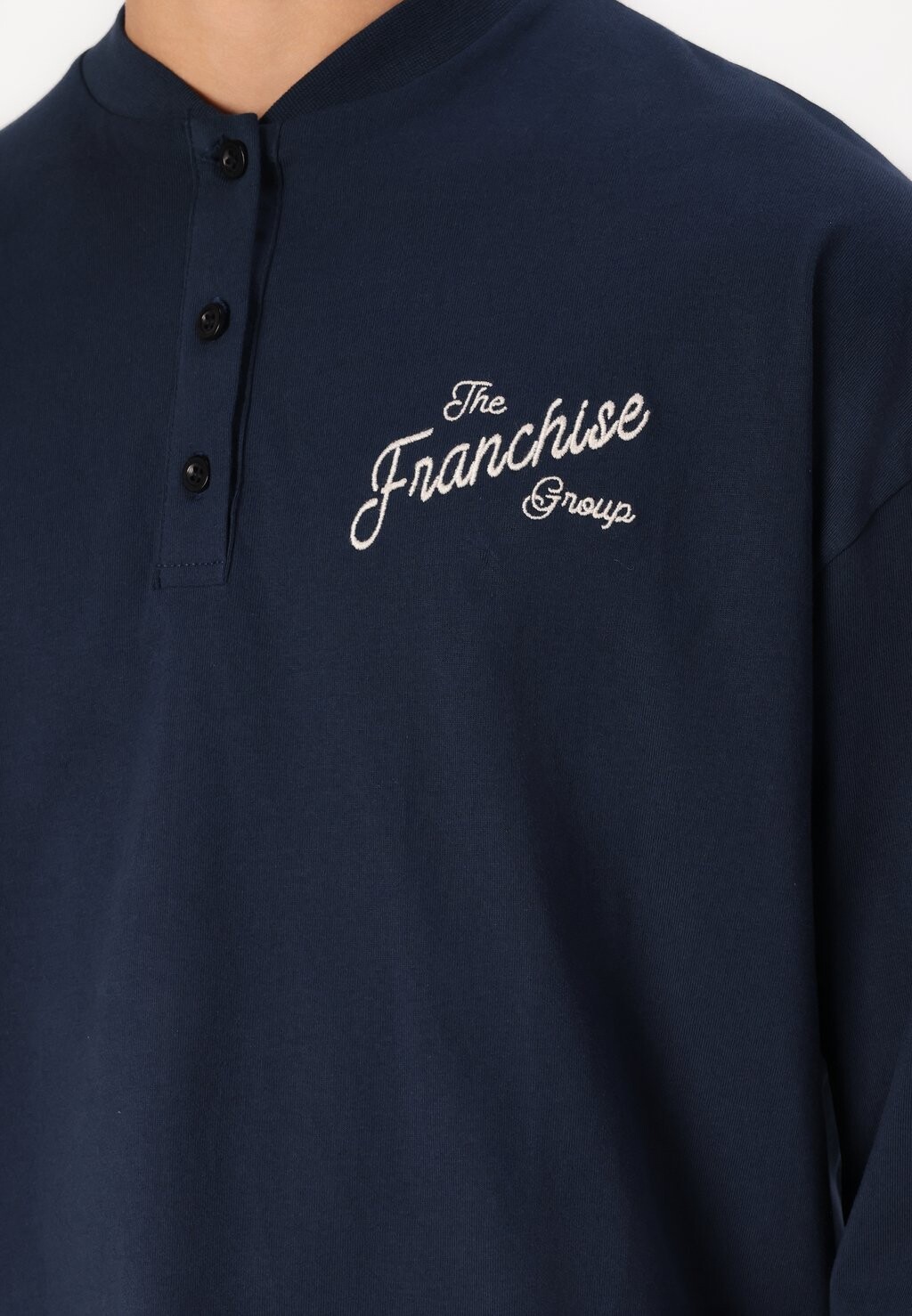 

Топ с длинными рукавами STAMP LONG SLEEVE Franchise, темно-синий