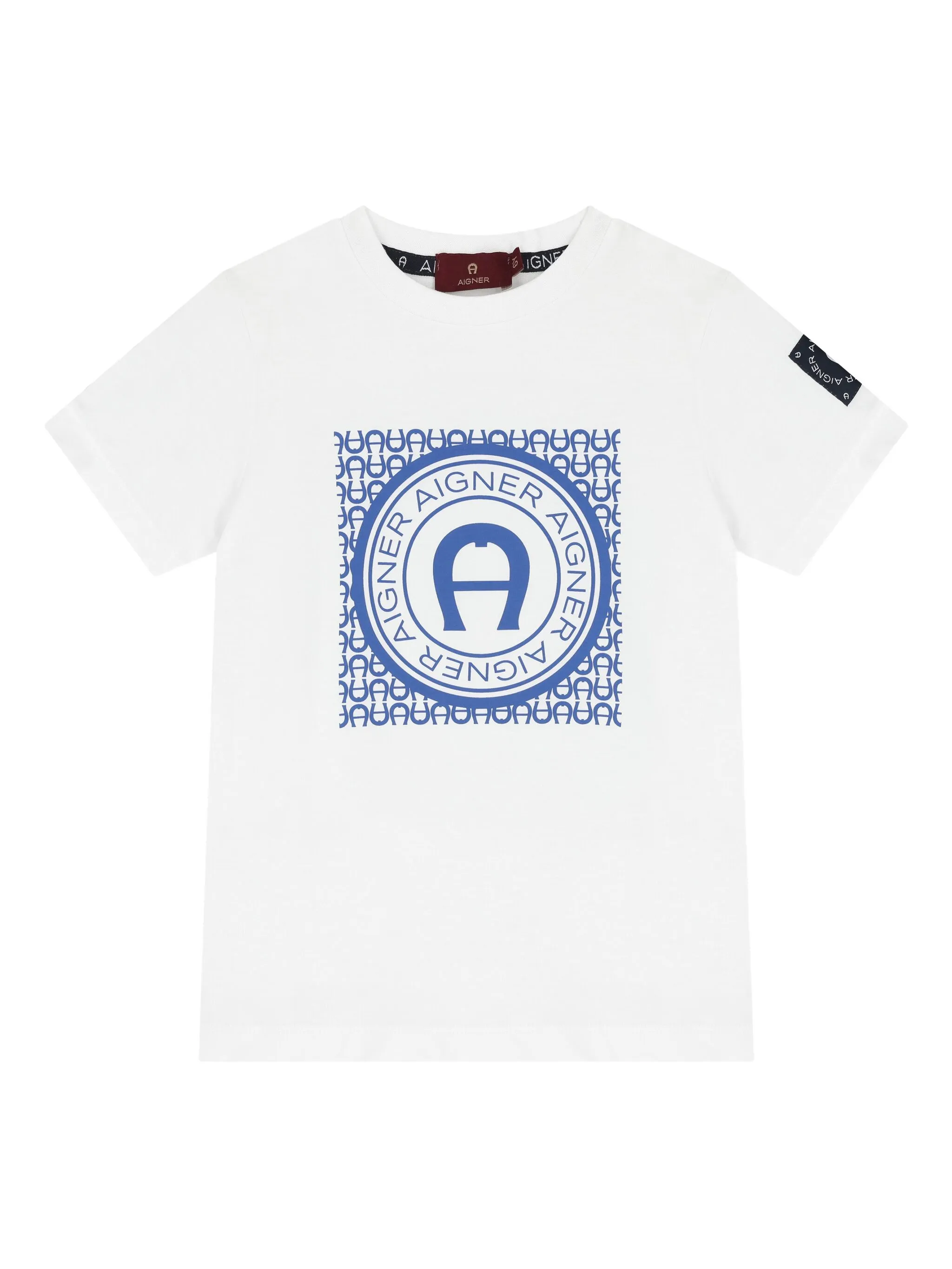 

Футболка с логотипом Aigner Kids, белый