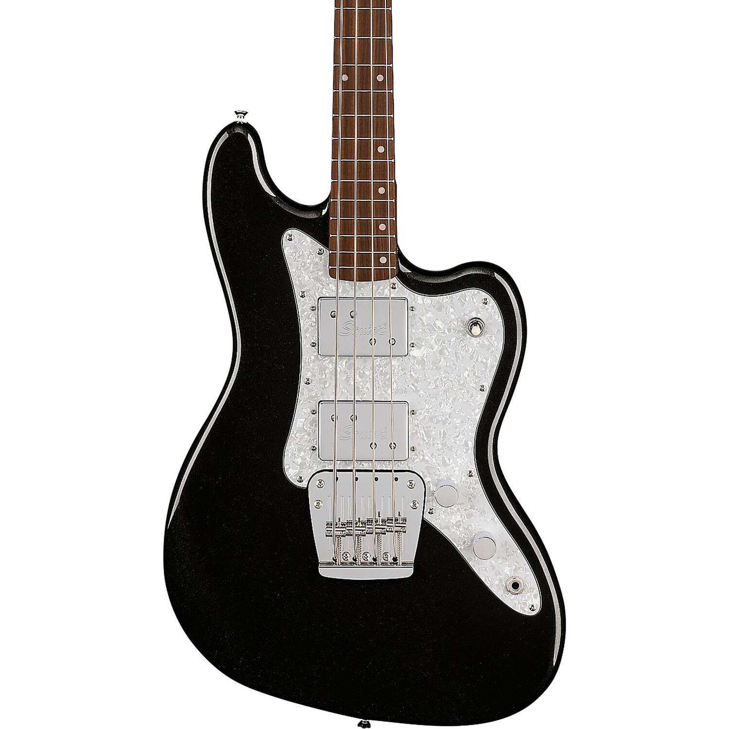 

Squier Paranormal Rascal Bass HH Черный металлик