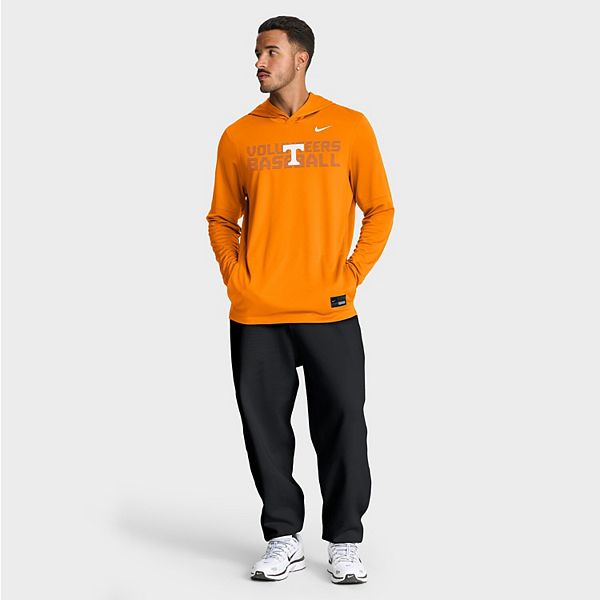 Мужская толстовка с капюшоном Tennessee Orange Tennessee Volunteers Dugout Dri-FIT с длинным рукавом Nike — фото 4