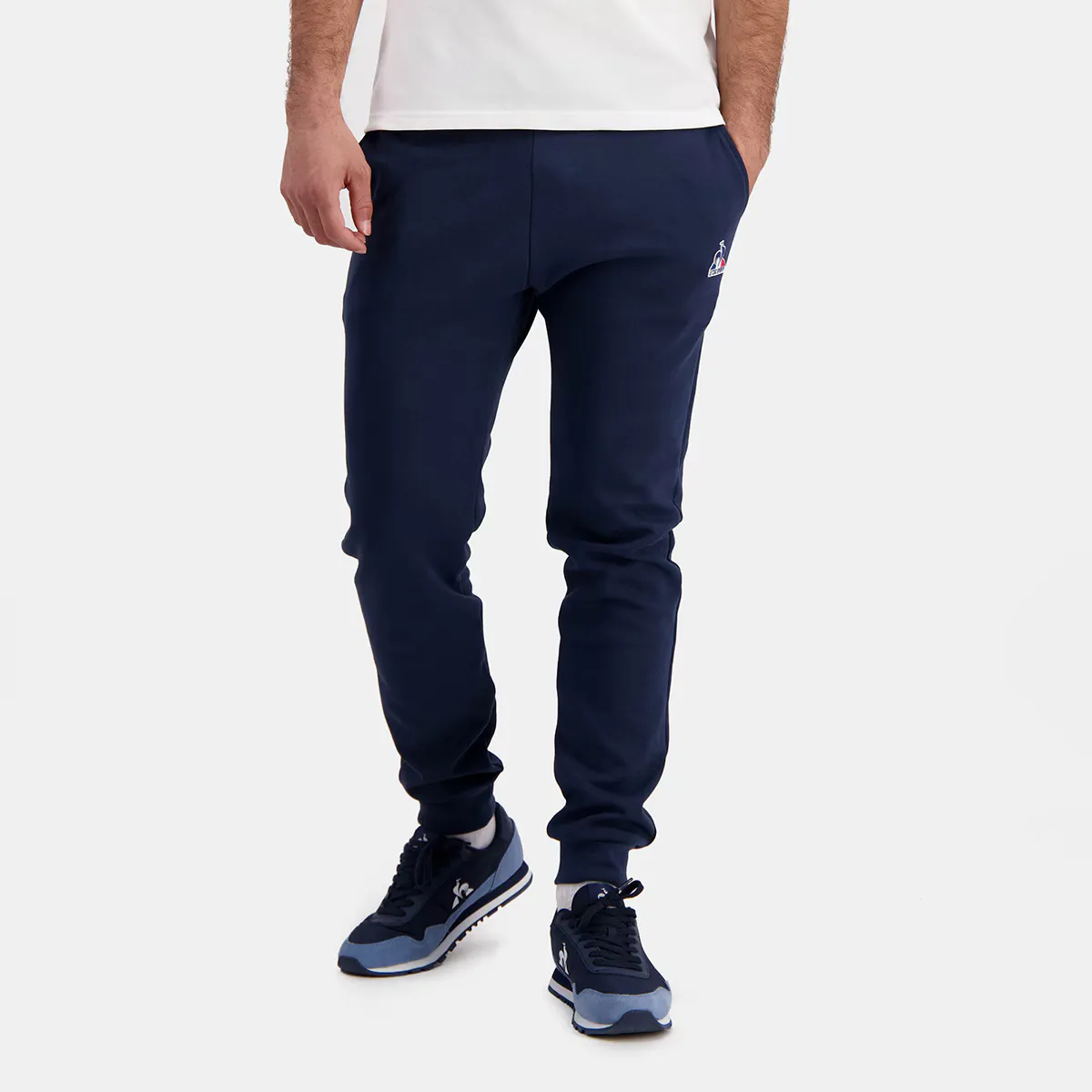 

Мужские брюки ESS Pant Slim Nº2 M Le Coq Sportif, тёмно-синий