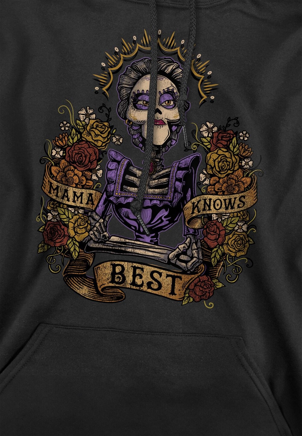 

Толстовка с капюшоном COCO MAMA KNOWS BEST WITH IMELDA PRINT Disney, черный