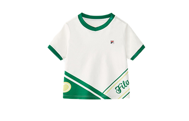 

PS Футболка Fila Kids, цвет Jade White