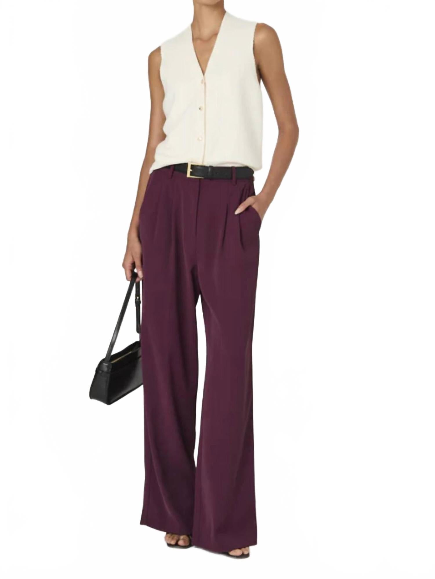 

Бордовые брюки Harry French Connection