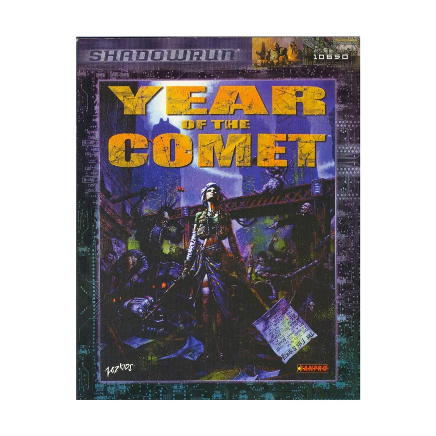 

Year of the Comet, Shadowrun (3rd Edition) (Fanpro), мягкая обложка