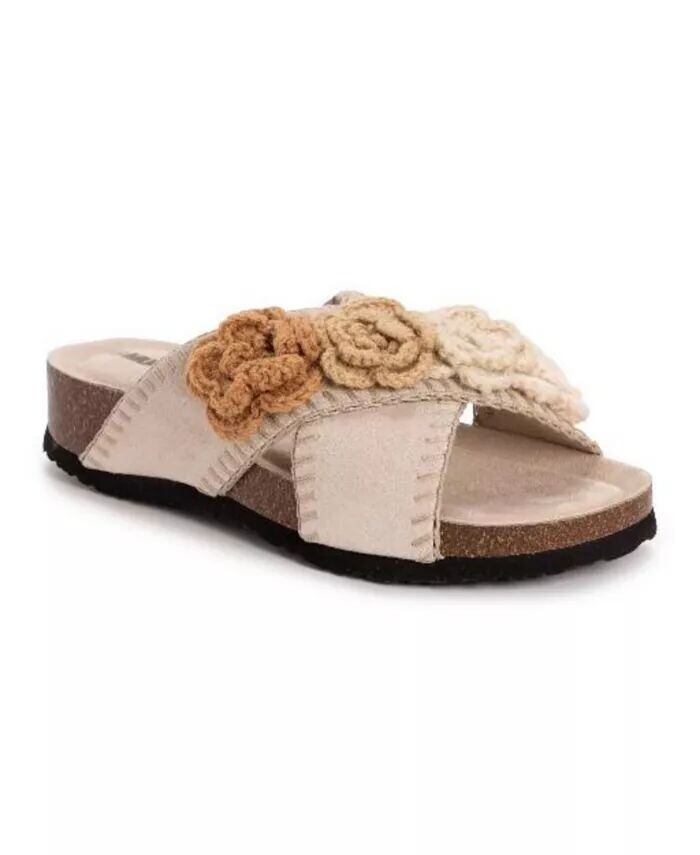 

Женские сандалии Penelope с перекрестными ремешками MUK LUKS, бежевый
