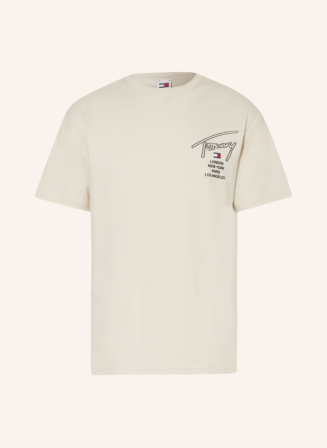 

Футболка Tommy Jeans, бежевый