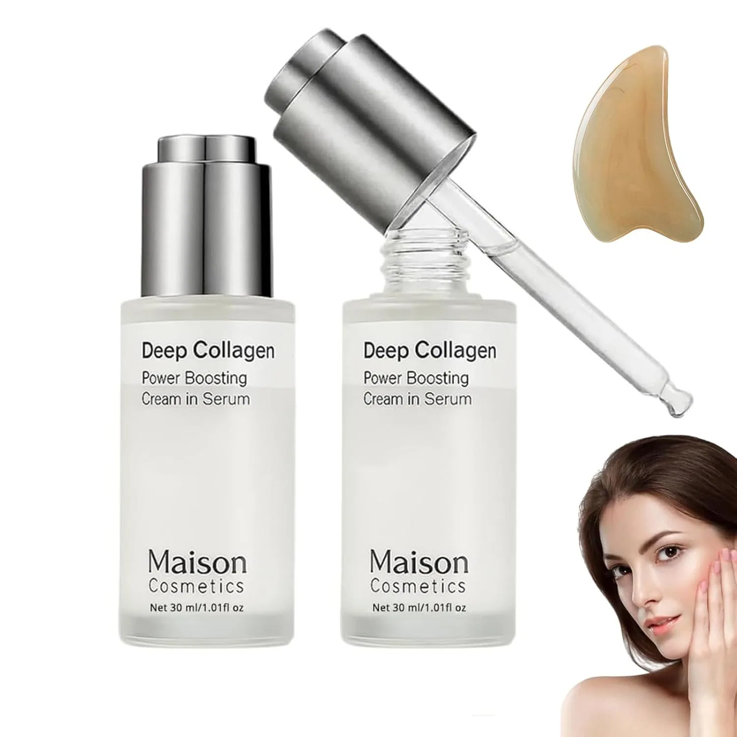 Сыворотка для лица с глубоким коллагеном Maison Deep Collagen Serum (2 шт.) ‎Oalygei, Pack Of 2
