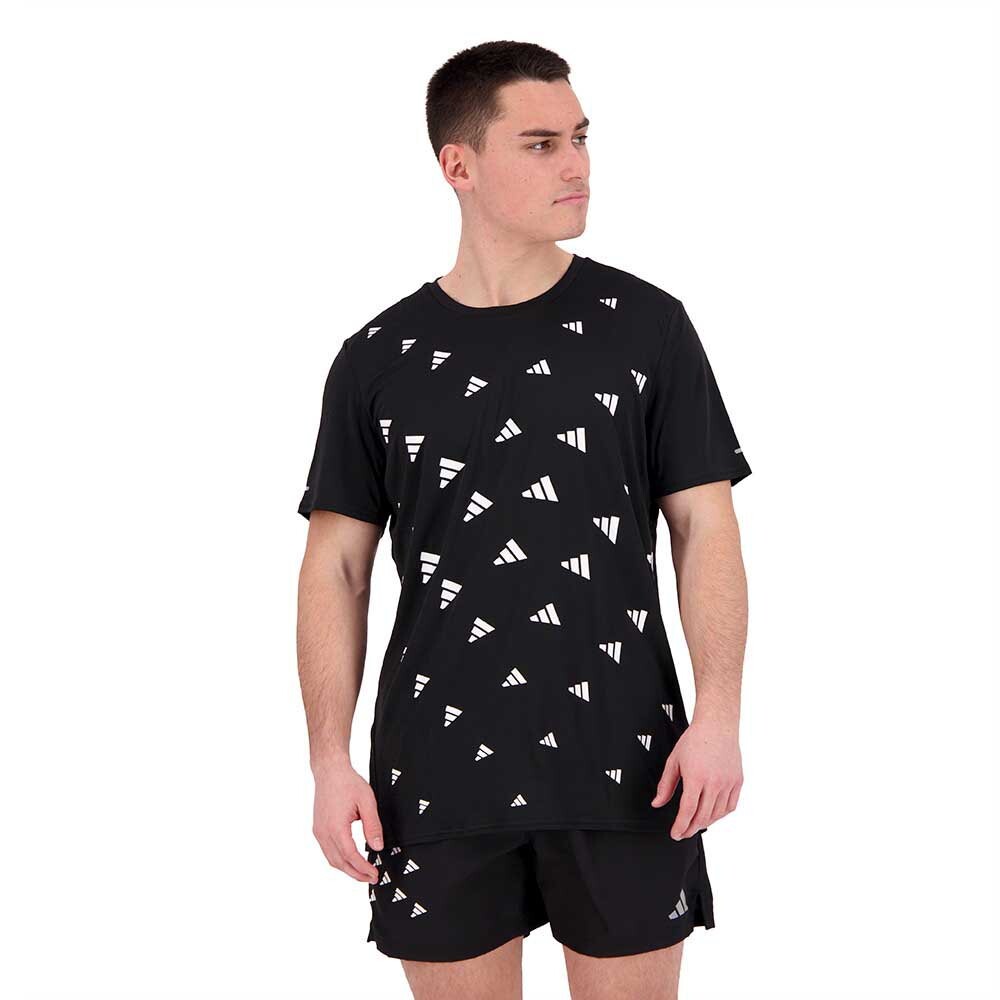 

Футболка с коротким рукавом adidas Brand Love, черный