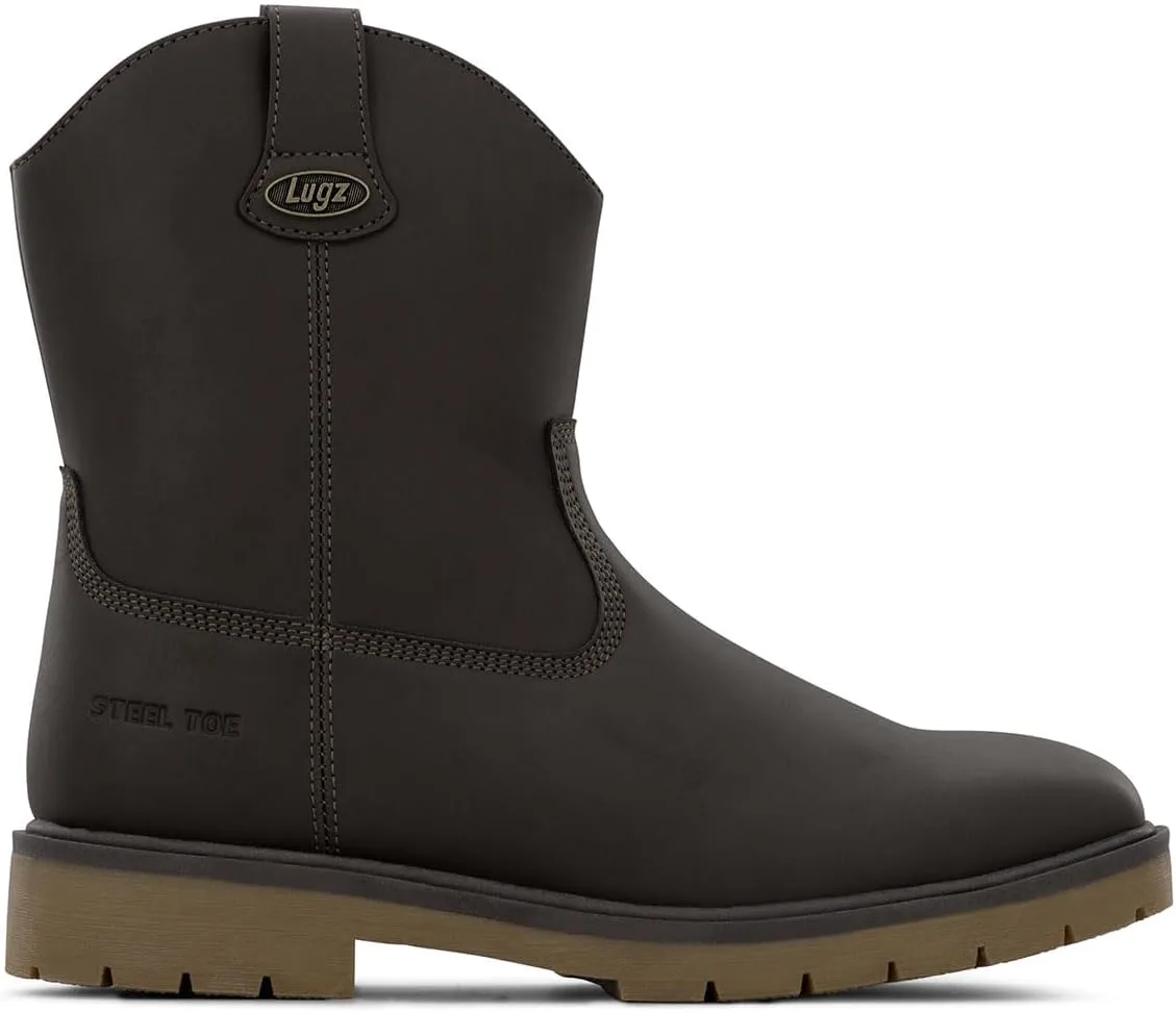 Мужские ботинки-пыльник Lugz с металлическими носками, шоколадный — фото 2