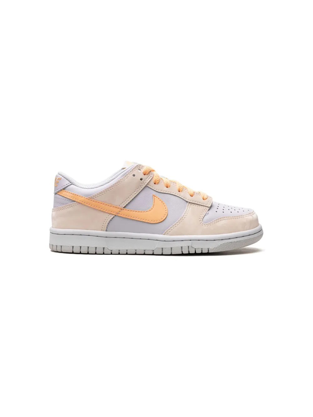 Кроссовки Dunk Low Blue / Yellow Nike Kids, оранжевый — фото 2