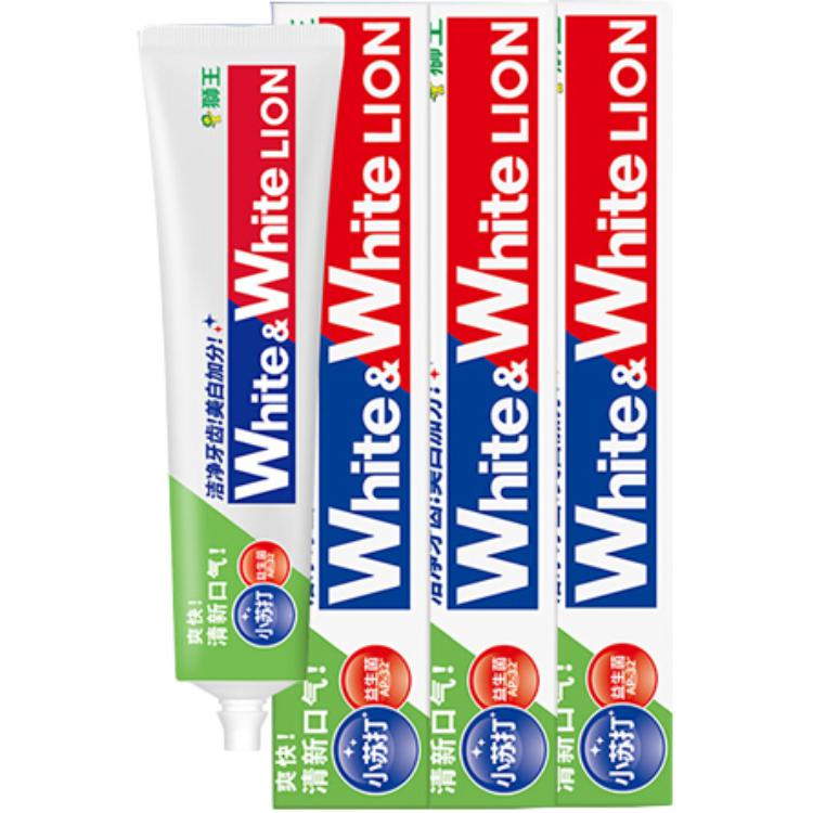 

Зубная паста с бикарбонатом натрия для очистки и свежести дыхания LION