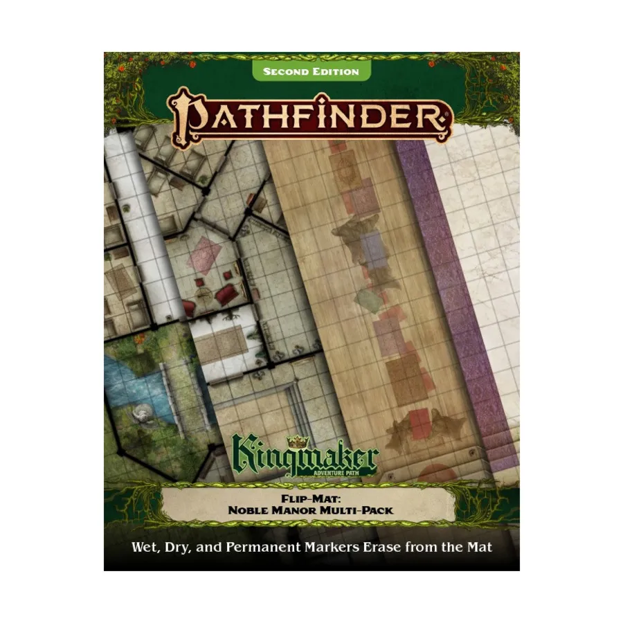 

Коврик-флип — набор Kingmaker Adventure Path Noble Manor, Pathfinder Roleplaying Game (2nd Edition) - Flip-Mats & Flip-Tiles