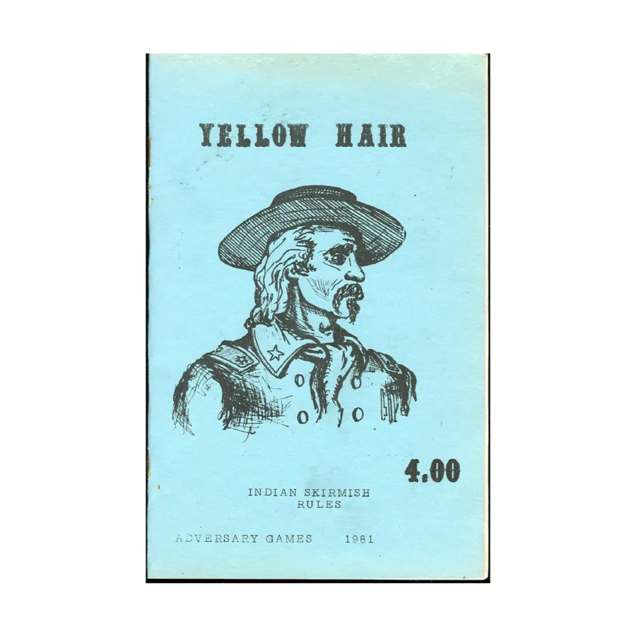 

Желтые волосы – Правила индейских схваток 1868-1898 гг., Historical Miniature Rules (Adversary Games)