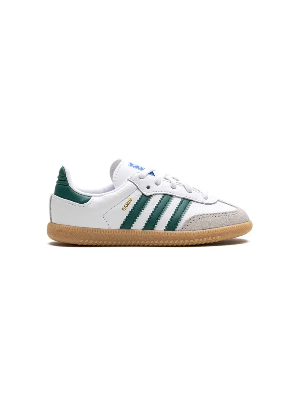 Кроссовки Samba og el i "зеленая резинка" Adidas Kids — фото 2