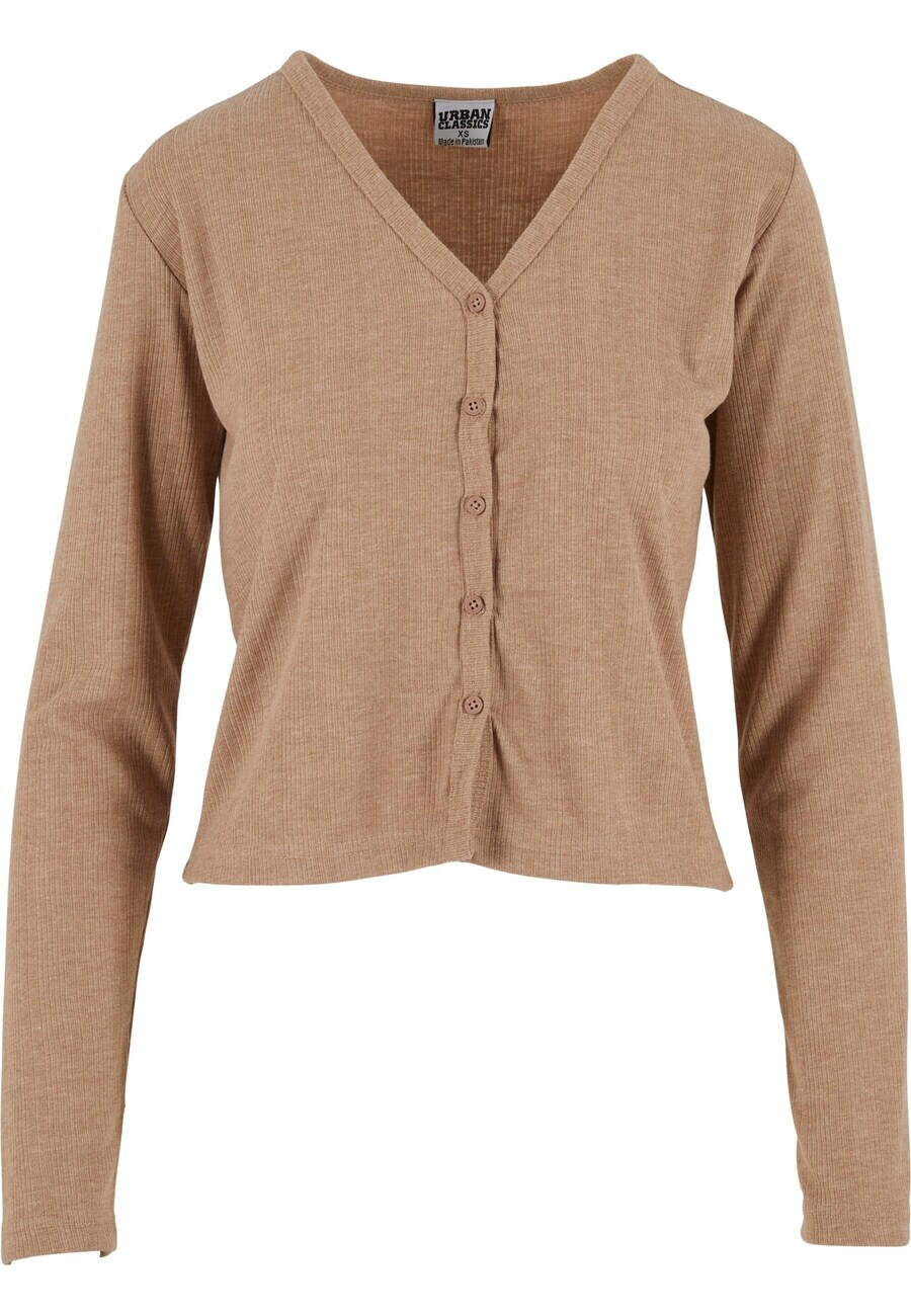 

Вязаный кардиган Urban Classics Knit Cardigan, кэмел