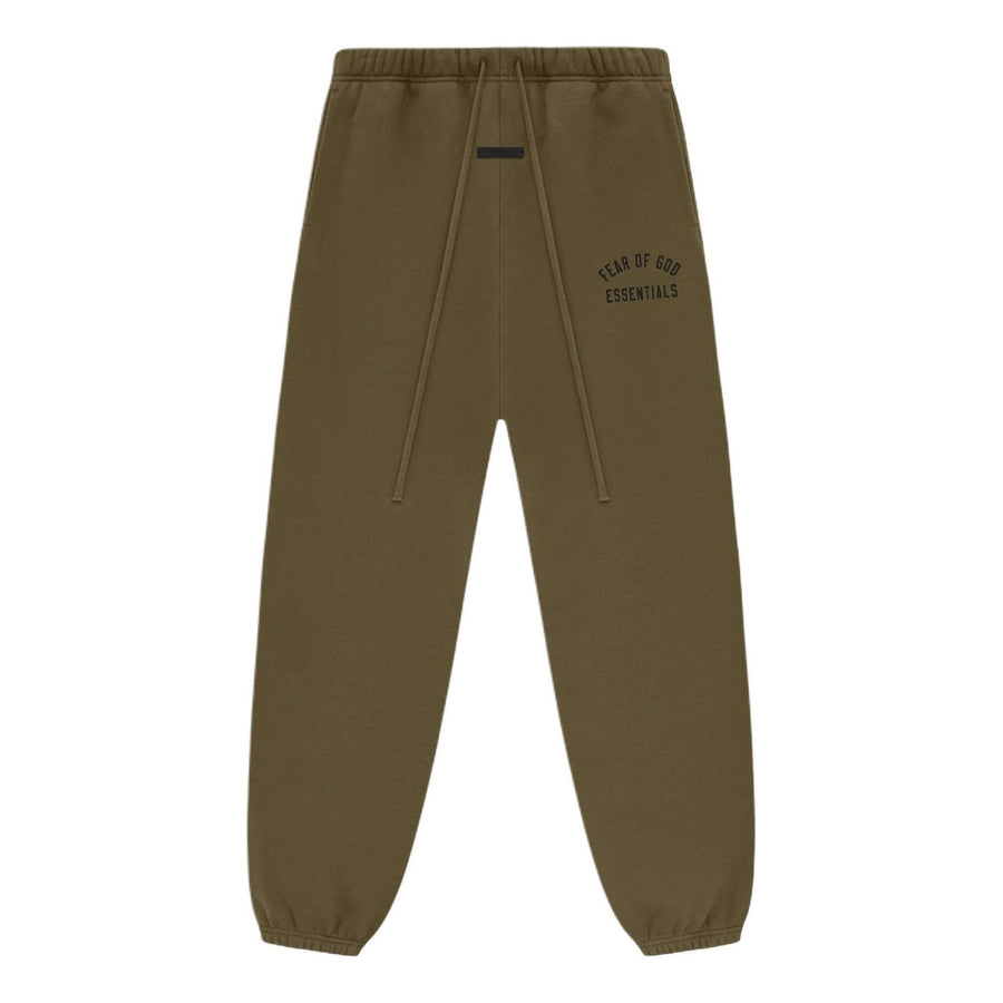 

Спортивные брюки Fear of God Essentials Fleece Sweatpant 'Olive', оливкого-зеленый