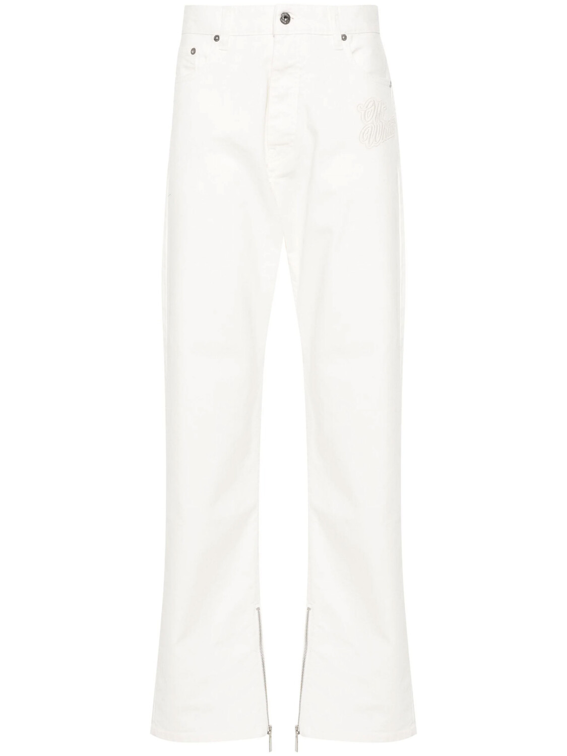 

Джинсы Off White 90s Logo, белый