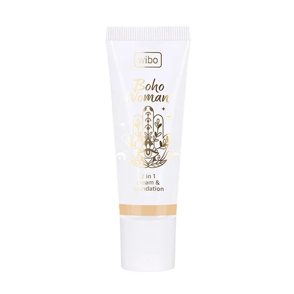 

Макияж и крем 2 в 1 Boho Woman 2 En 1 Cream&Foundation Wibo, цвет swan