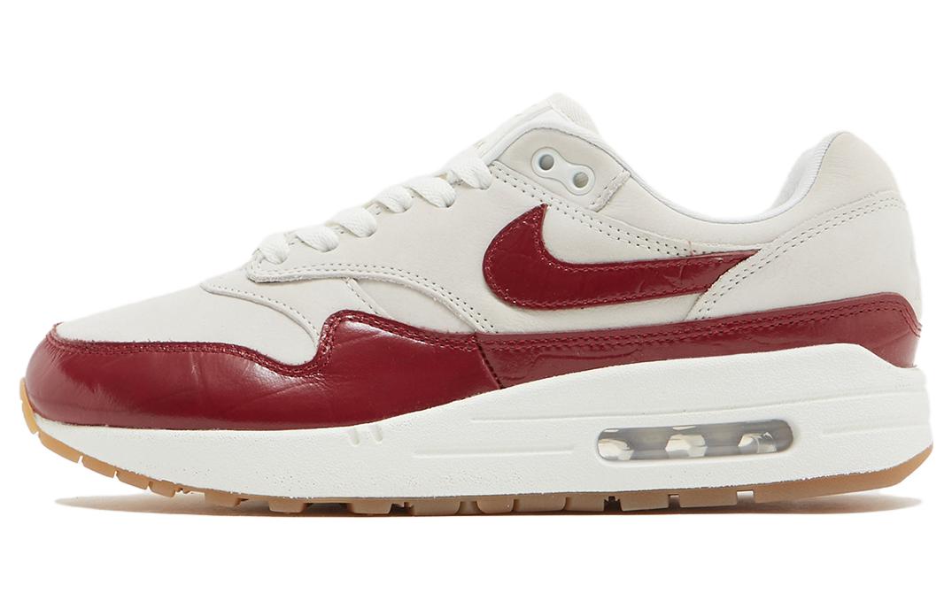 Nike Air Max 1 Lifestyle Обувь унисекс, White/Red