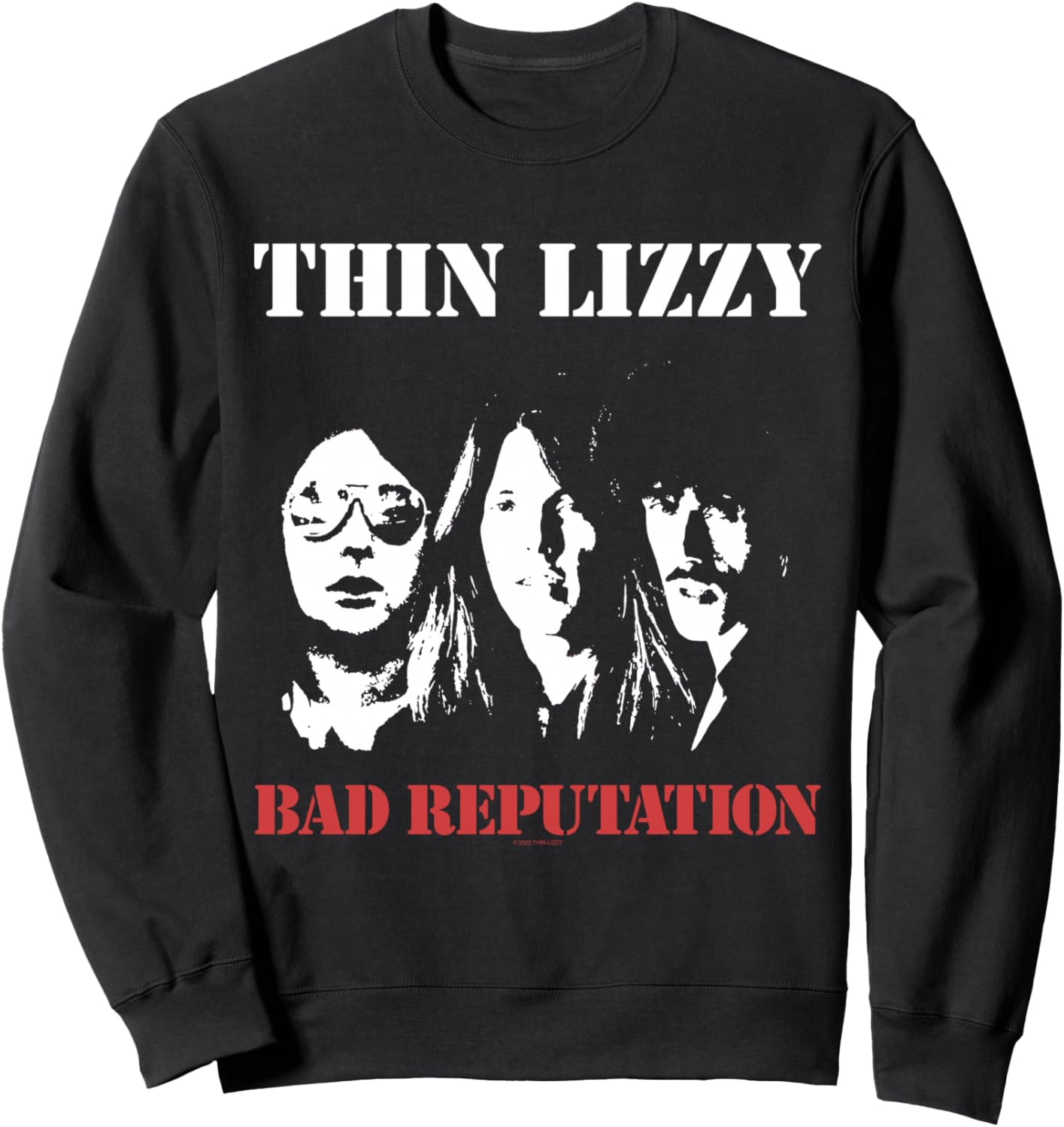 

Толстовка Thin Lizzy - Bad Reputation, черная Thin Lizzy Official, Черный, Толстовка Thin Lizzy - Bad Reputation, черная Thin Lizzy Official